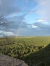 Regenbogen auf dem Regenstein