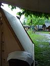 Schietwetter - aber wenigstens beim Abbauen war es dann regenfrei.
