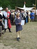 2. Sieger beim Bogenschie�en - Nikolas