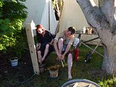 Nach dem Staub des Tages - meine K�chencrew