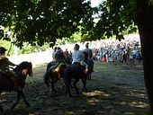 Vor der Schlacht - die Pferde-Leute ...