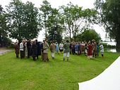 Vorbesprechung der Krieger