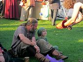 Mit Opa dem Zauberer zuschauen